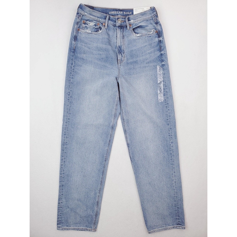 American Eagle Outfitters Light Blue Straight Leg Jeans